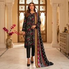 3 Pcs Lawn Unstitched Suit 138