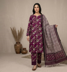 3 Pcs Lawn Unstitched Suit 103