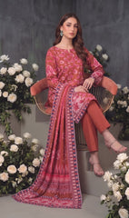 3 Pcs Lawn Unstitched Suit 103