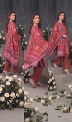 3 Pcs Lawn Unstitched Suit 103