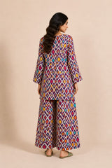 Shirt & Trouser Unstitched 2Pcs Suit 40