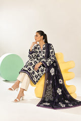 Shirt,Trouser & Dupatta Unstitched Linen 3 Piece 43