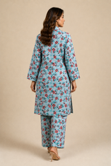 Shirt & Trouser Unstitched 2Pcs Suit 28
