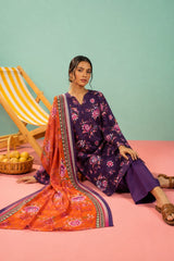 Shirt,Trouser & Dupatta Unstitched Linen 3 Piece 45