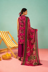 Shirt,Trouser & Dupatta Unstitched Linen 3 Piece 46