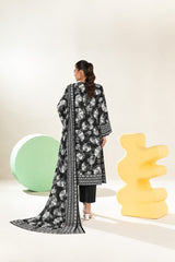 Shirt,Trouser & Dupatta Unstitched Linen 3 Piece 47
