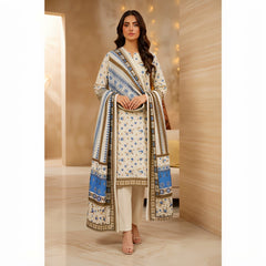 3 Pcs Lawn Unstitched Suit 148