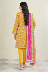 Shirt,Trouser & Dupatta Unstitched Linen 3 Piece 48