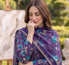 3 Pcs Lawn Unstitched Suit 104