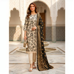 3 Pcs Lawn Unstitched Suit 151