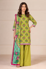 Shirt,Trouser & Dupatta Unstitched Lawn 3 Piece 05