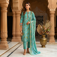 3 Pcs Lawn Unstitched Suit 162