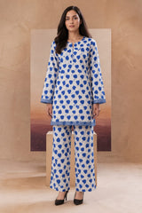 Shirt & Trouser Unstitched 2Pcs Suit 06
