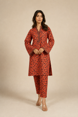 Shirt & Trouser Unstitched 2Pcs Suit 70