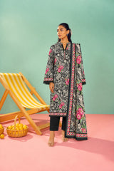 Shirt,Trouser & Dupatta Unstitched Lawn 3 Piece 08